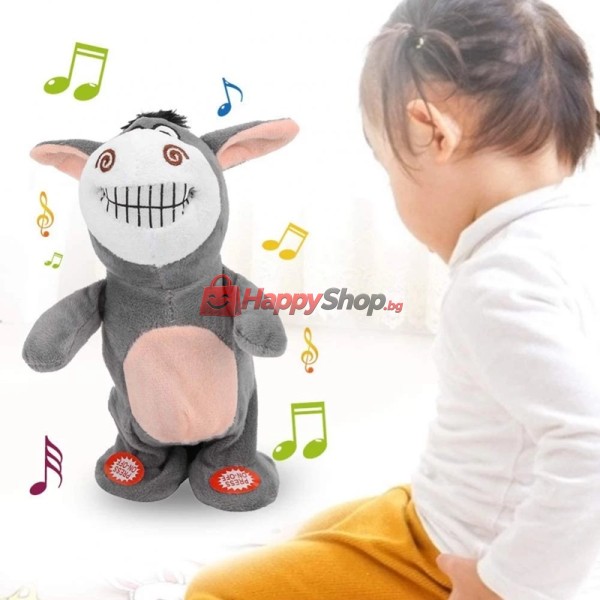 Музикална играчка говорещо магаре
